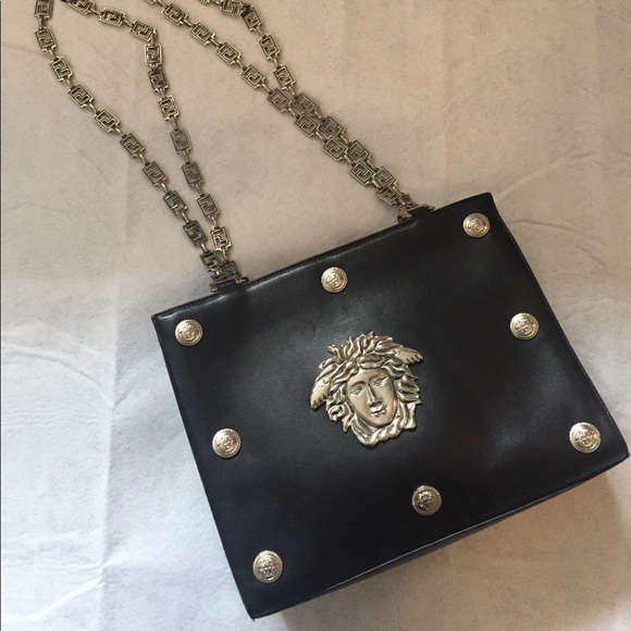 Versace Handbags - ✨ Vintage VERSACE Medusa Tote